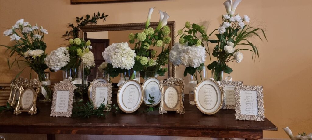 Tableau de marriage orizzontale